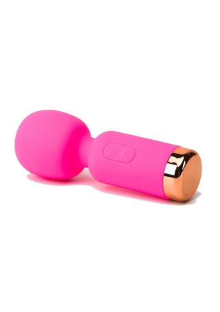 Pink Pussycat Vibrating Pocket Wand Rechargeable Massager