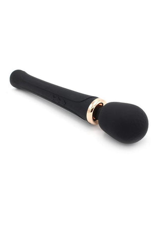 Pixey Aquawand Rechargeable Silicone Body Wand - Black Edition