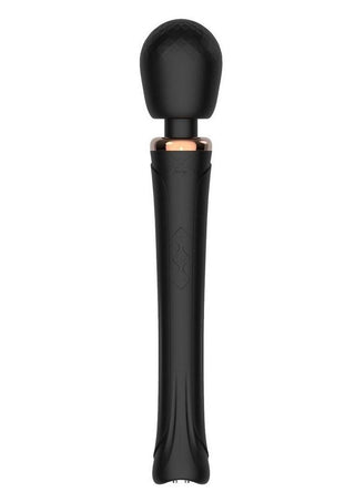 Pixey Aquawand Rechargeable Silicone Body Wand - Black Edition