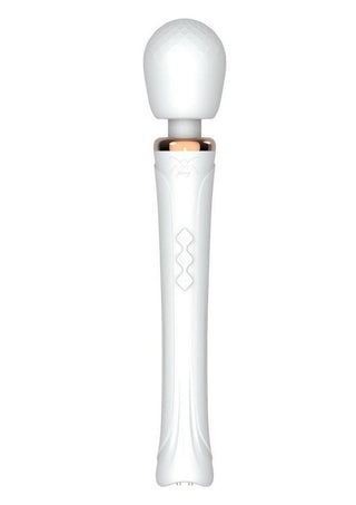 Pixey Aquawand Rechargeable Silicone Body Wand - White Edition