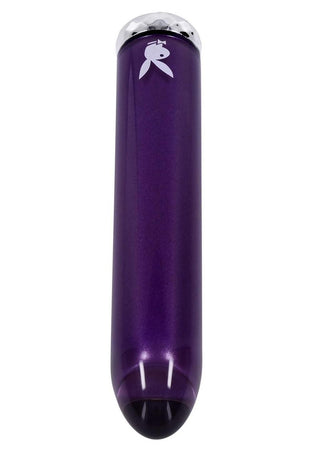 Playboy Amethyst Rechargeable Silicone Vibrator