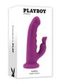 Playboy Fluffle Rechargeable Silicone Rabbit Vibrator