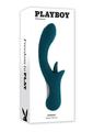 Playboy Harmony Rechargeable Silicone Vibrator with Clitoral Stimulator