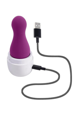 Playboy The Jet Set Tapping Rechargeable Silicone Clitoral Stimulator