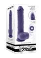 Pleasure Rider Rechargeable Silicone Thrusting Vibrating Dildo