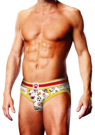 Prowler Barcelona Brief - Multicolor/White - XSmall