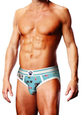 Prowler Miami Brief - Blue/Multicolor - XLarge