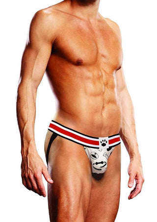 Prowler Puppie Print Jock - Black/White - Large