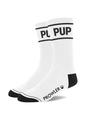 Prowler Red Pup Socks - Black/White