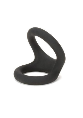 Prowler Red Tri-O Silicone Ring - Black