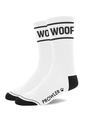 Prowler Red Woof Socks - Black/White