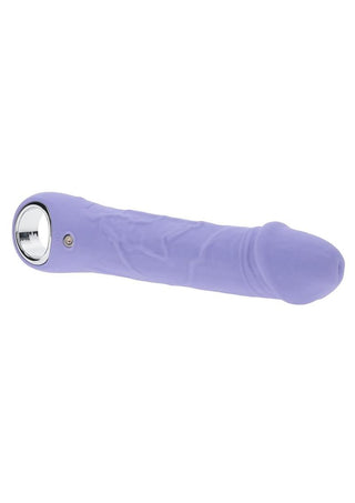 Purple Fantasy Rechargeable Silicone Vibrator