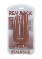 Realrock Ultra Realistic Skin Double Trouble - Caramel - 7in/8in