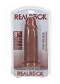 Realrock Ultra Realistic Skin Extra Thick No Balls - Caramel - 8in