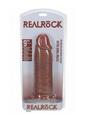 Realrock Ultra Realistic Skin Extra Thick No Balls - Caramel - 9in