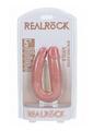 Realrock Ultra Realistic Skin U Shaped Double Dildo - Vanilla - 5in