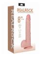 Realrock Vibrating and Rotating Cock with Balls Regular Straight