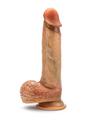 Renaissance Raphael Silicone Sliding Foreskin Dildo with Squeezable Balls