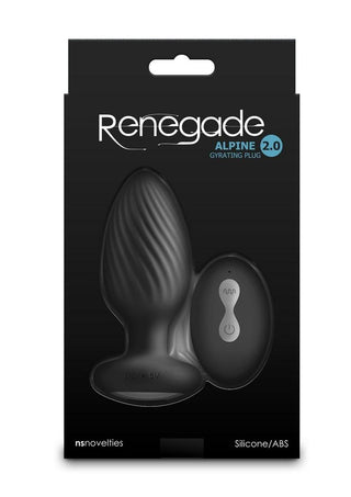 Renegade Alpine 2.0 Rechargeable Silicone Remote Anal Plug