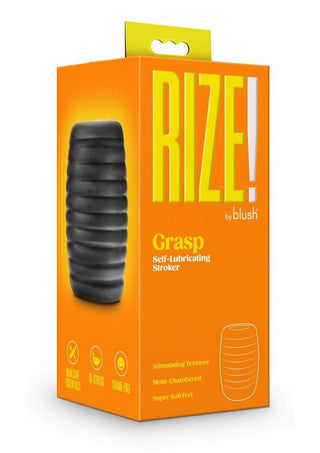 Rize Grasp Self Lubricating Stroker - Black