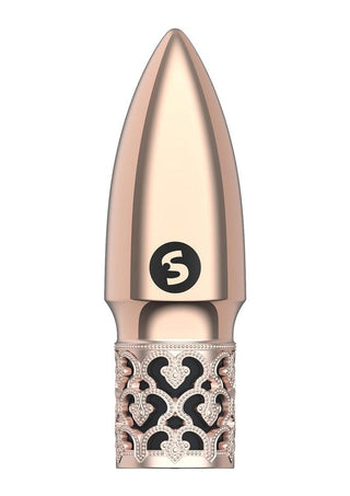 Royal Gems Glitter Rechargeable Bullet - Rose Gold