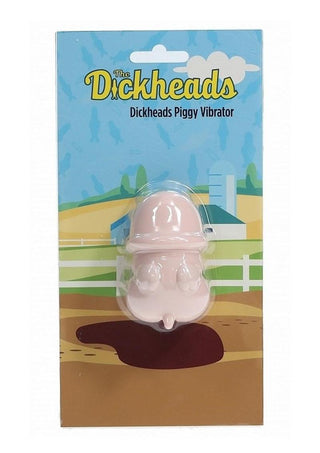 S-Line The Dickheads Dickerheads Piggy Silicone Vibrator - Vanilla