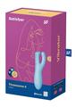 Satisfyer Threesome 4 Rechargeable Silicone Vibrator