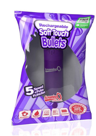 Screaming O Soft Touch Rechargeable Bullet - Purple