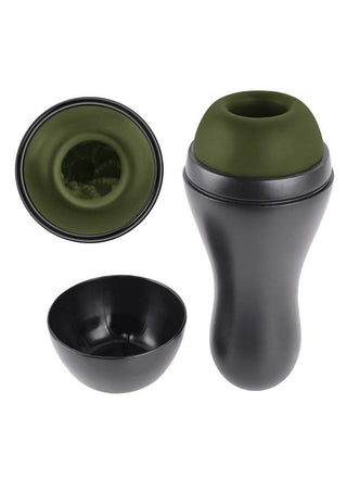 Selopa Kingpin Textured Stroker - Green