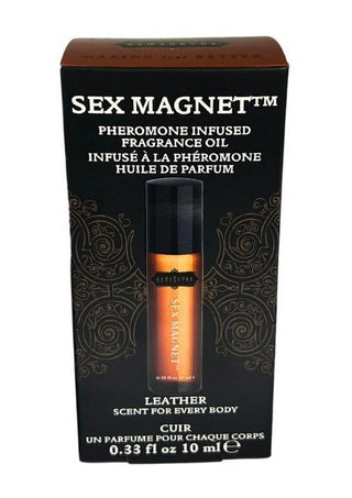 Sex Magnet Leather Pheromone Roll On