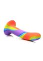 Simply Sweet Rainbow Silicone Dildo