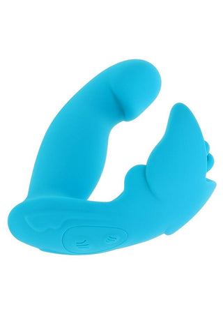 Spread Your Wings Rechargeable Silicone Multi Vibrator