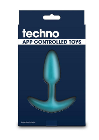 Techno Trance Rechargeable Silicone App Compatible Anal Plug