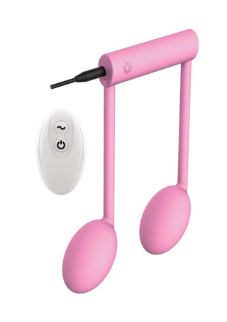 The Beat Rechargeable Silicone Note Vibrator