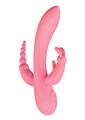 The Beat Trifecta Rechargeable Silicone Multifunction Rabbit Vibrator