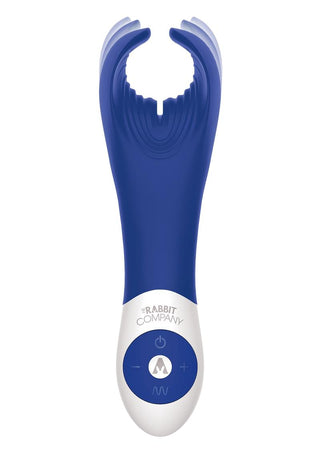 Rabbit Company The BJ Rabbit Rechargeable Silicone Vibrator - Navy