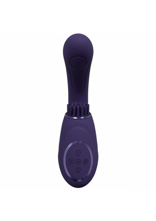 Vive Gen Rechargeable Silicone Triple Motor G-Spot Vibrator with Pulse Wave