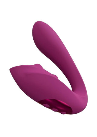 Vive Yuki Rechargeable Dual Motor G-Spot Vibrator with Massaging Beads