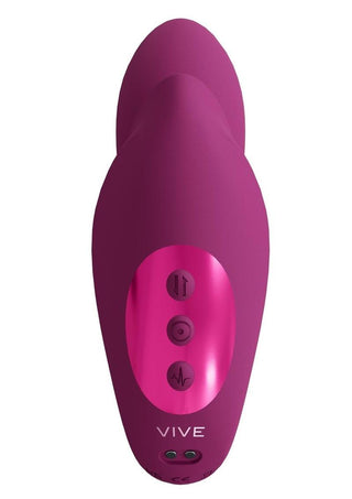 Vive Yuki Rechargeable Dual Motor G-Spot Vibrator with Massaging Beads