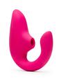 Womanizer Blend Rechargeable Silicone Vibrator with Clitoral Stimulator - Vibrant