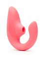 Womanizer Blend Rechargeable Silicone Vibrator with Clitoral Stimulator - Vibrant