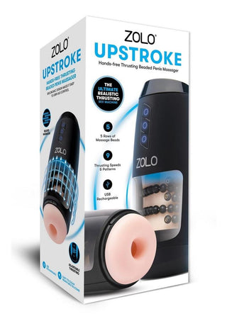 ZOLO Upstroke Rechargeable Stroker - Black