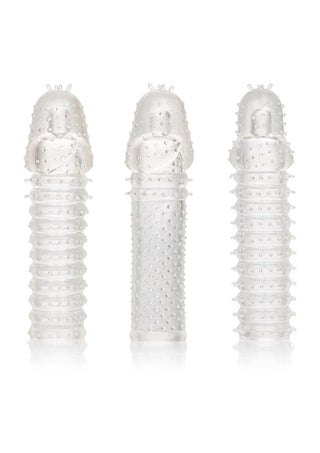 3 Piece Extension Kit Textured 6in Each - Clear