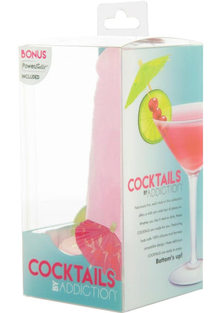 Addiction Cocktails Vibrating Silicone Dildo