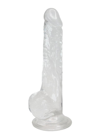 Alive Lusty Jelly Dildo - Clear - 5.1in