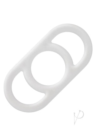 Alpha Liquid Silicone Commander Ring - Natural/White