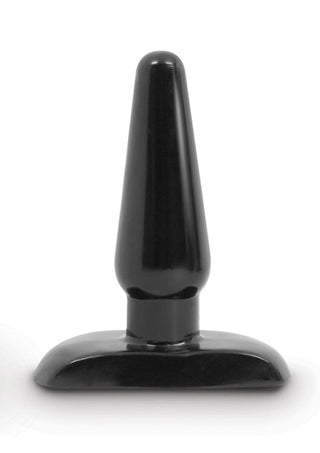 Anal Adventures Basic Anal Plug - Black - Small