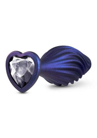 Anal Adventures Matrix Swirling Bling Silicone Plug