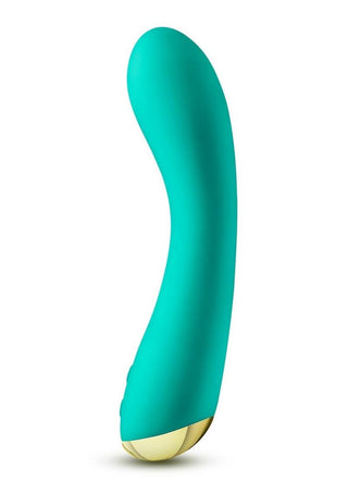 Aria Luscious AF Silicone Vibrator - Teal