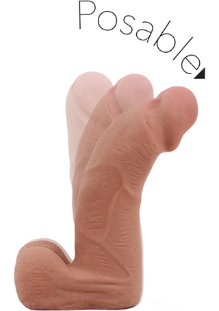 Au Naturel Carlito Dildo - Caramel - 5.5in